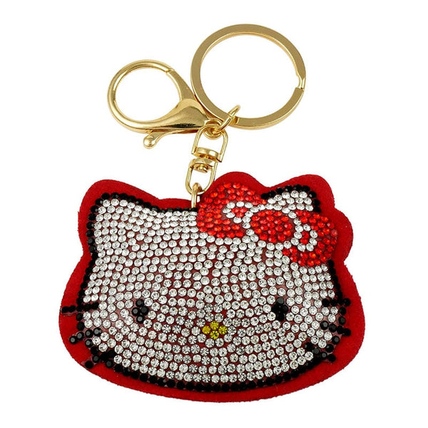 Sanrio Hello Kitty Rhinestone Charm Keychain