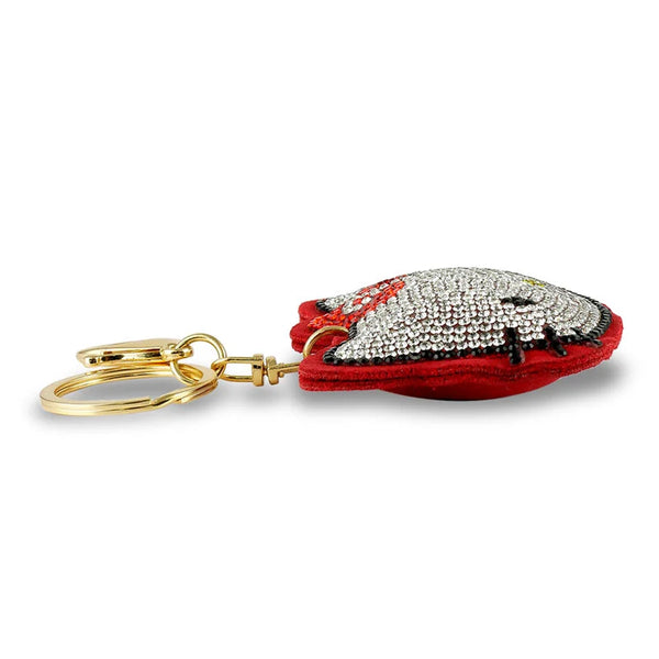 Sanrio Hello Kitty Rhinestone Charm Keychain