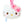 Load image into Gallery viewer, Sanrio Hello Kitty Face Tag Mascot Charm

