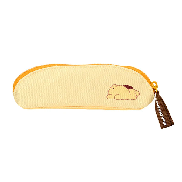 Sanrio Pompompurin Slim Pencil Case Zipper Pouch