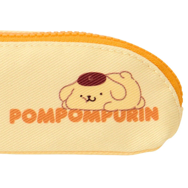 Sanrio Pompompurin Slim Pencil Case Zipper Pouch