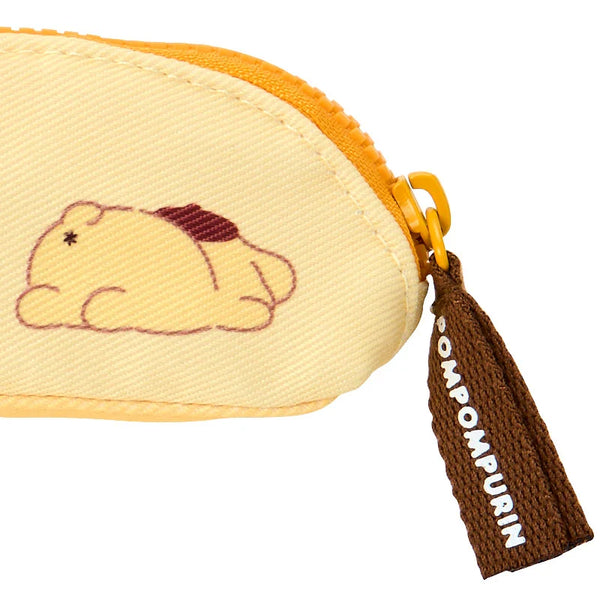 Sanrio Pompompurin Slim Pencil Case Zipper Pouch