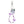 Load image into Gallery viewer, Sanrio Kuromi Keychain
