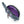 Load image into Gallery viewer, Sanrio Kuromi Face Pouch
