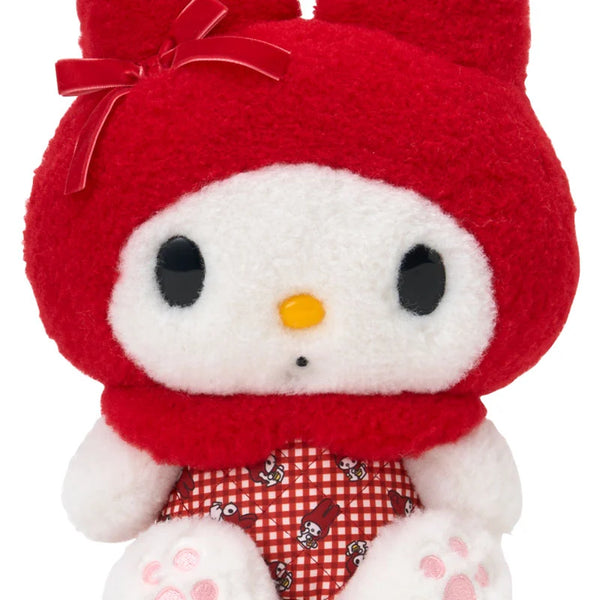 Sanrio My Melody Red Check Plush Toy