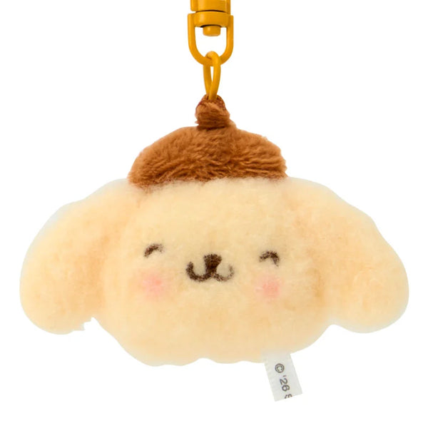 Sanrio Pompompurin Mini Mascot Keychain 2-Piece Set