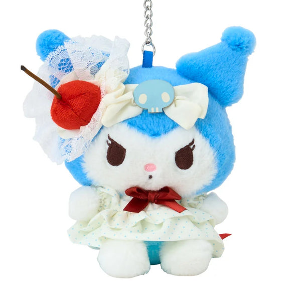 Sanrio Kuromi Sweet Cake Collection Mascot Holder Plush Keychain