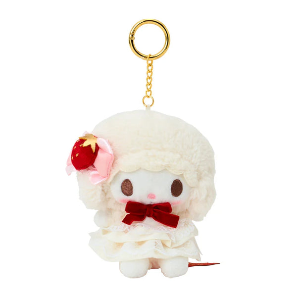 Sanrio My Sweet Piano Sweet Cake Collection Plush Mascot Holder Keychain