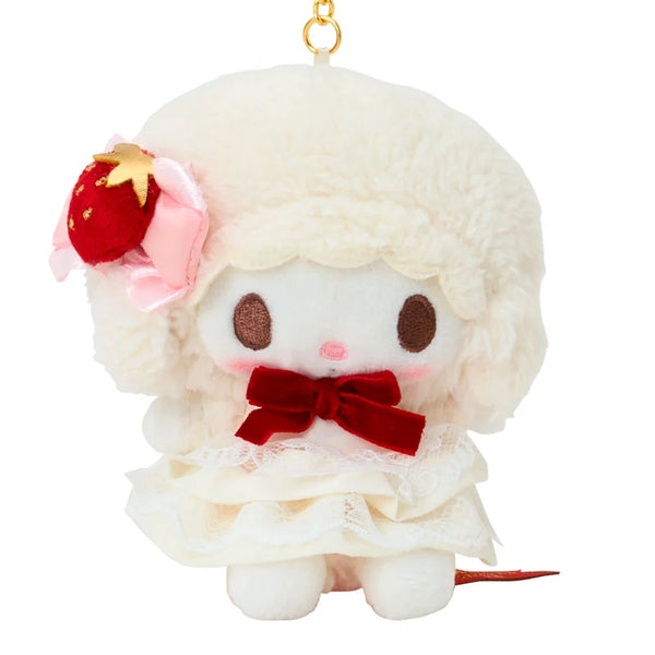 Sanrio My Sweet Piano Sweet Cake Collection Plush Mascot Holder Keychain