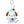 Load image into Gallery viewer, Sanrio Pochacco Sweet Cake Collection Mascot Holder Plush Keychain Bag Charm
