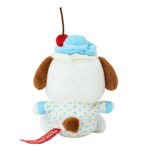 Sanrio Pochacco Sweet Cake Collection Mascot Holder Plush Keychain Bag Charm