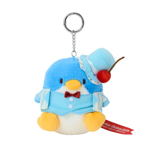 Sanrio Tuxedosam Sweet Cake Collection Mascot Holder Plush Keychain