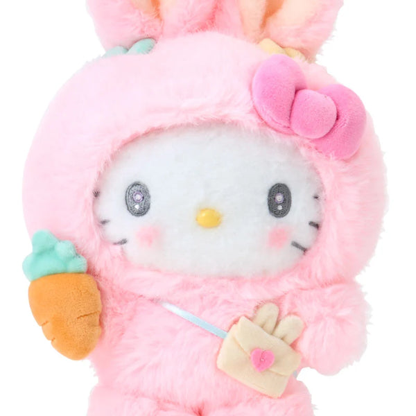 Sanrio Hello Kitty Plush Toy Fluffy Bunny Ears Series
