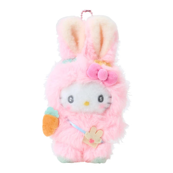 Sanrio Hello Kitty Mascot Holder Plush Keychain