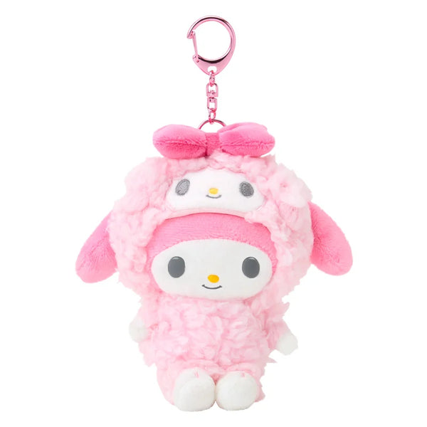 Sanrio My Melody Mascot Holder Plush Keychain