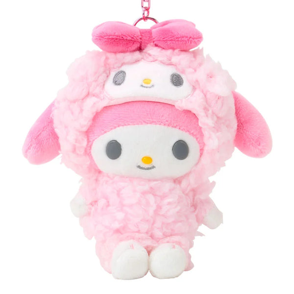 Sanrio My Melody Mascot Holder Plush Keychain