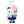 Load image into Gallery viewer, Sanrio School Sparkling Trip Plush Keychain - Hello Kitty
