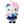Load image into Gallery viewer, Sanrio School Sparkling Trip Plush Keychain - Hello Kitty
