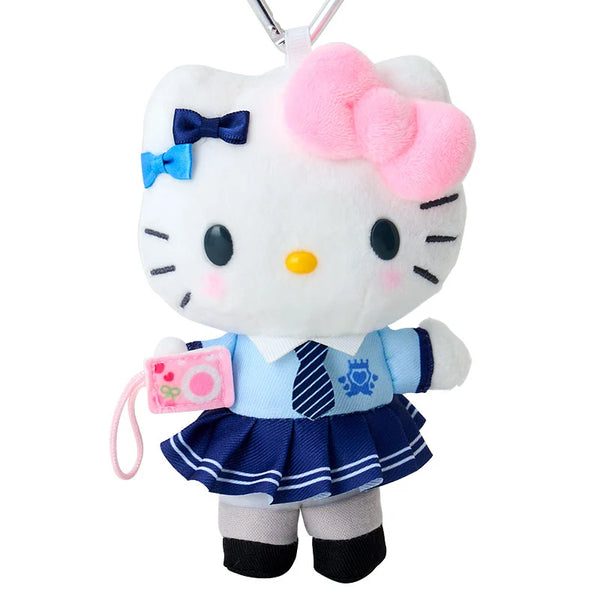Sanrio School Sparkling Trip Plush Keychain - Hello Kitty