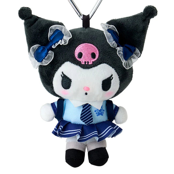 Sanrio School Sparkling Trip Plush Keychain - Kuromi