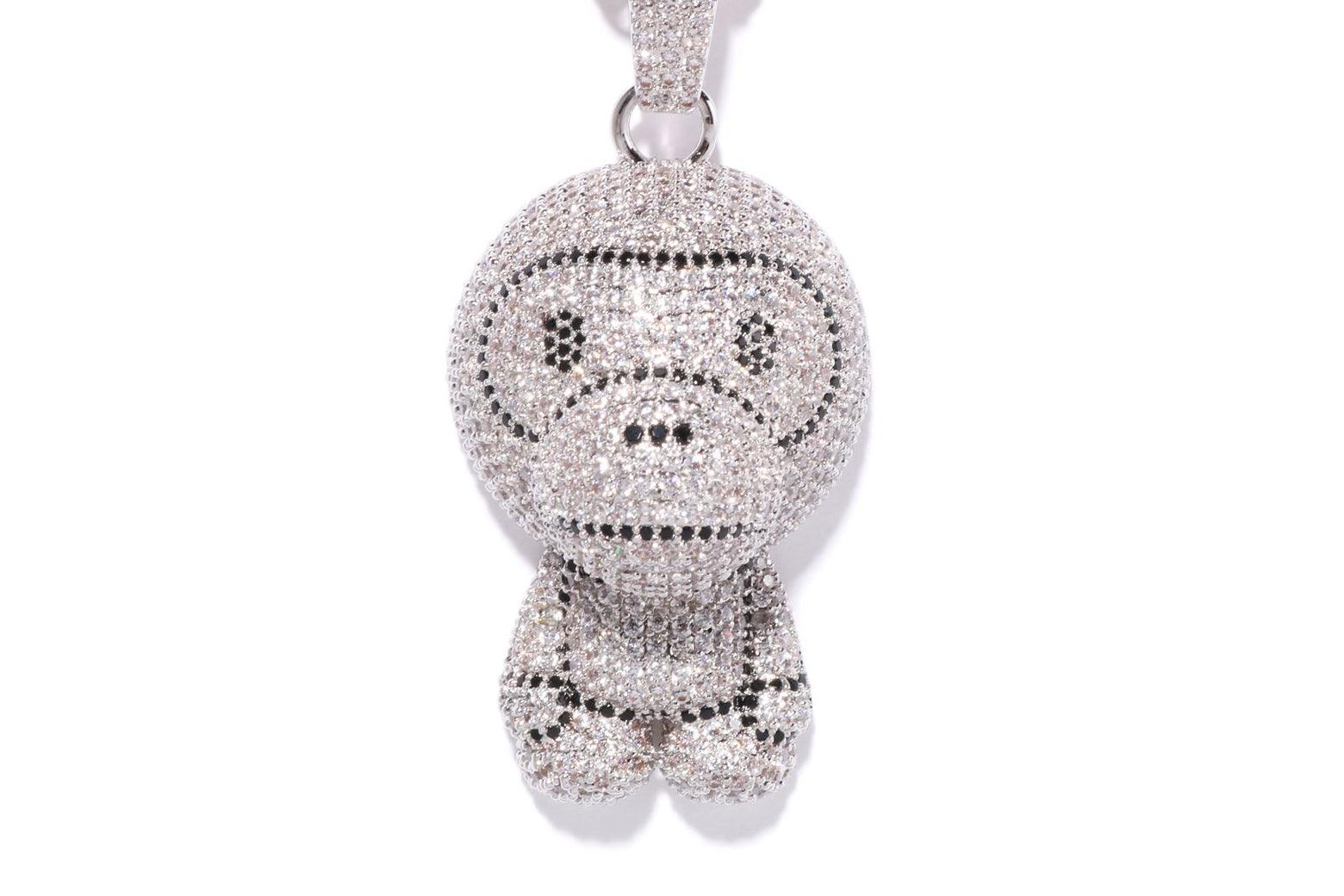Bape MILO CRYSTAL STONE NECKLACE – HARUYAMA Bape MILO CRYSTAL STONE NECKLACE – HARUYAMA