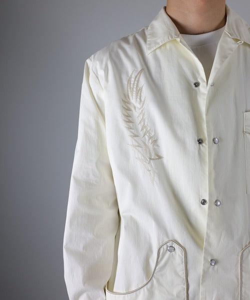 Number Nine EMBROIDERED COTTON SHIRT_S22NS004
