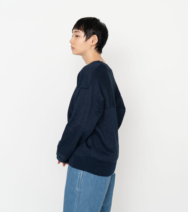 Nanamica 7G Crew Neck Sweater – HARUYAMA