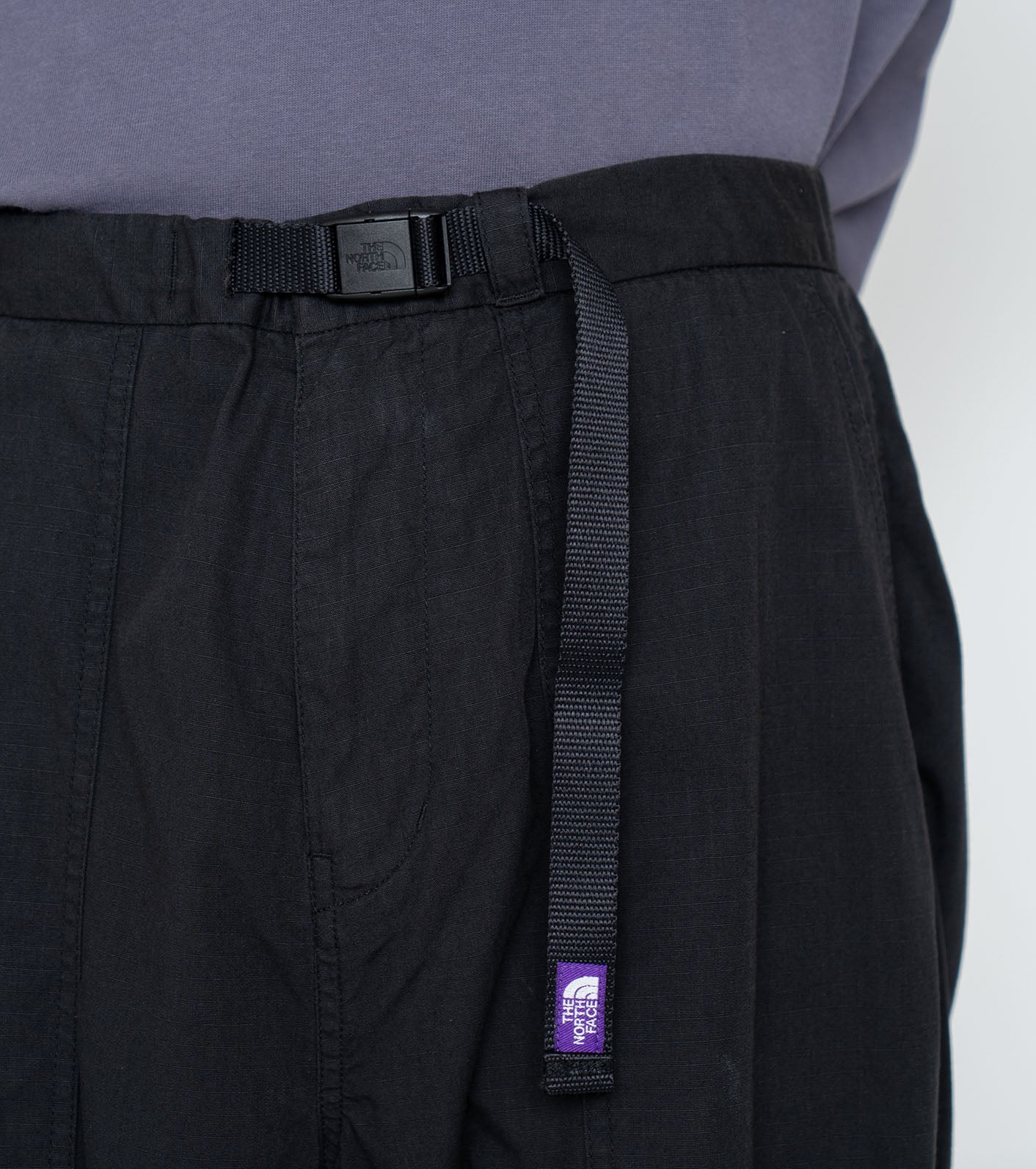 PURPLE LABEL Ripstop Wide Cropped Pants-