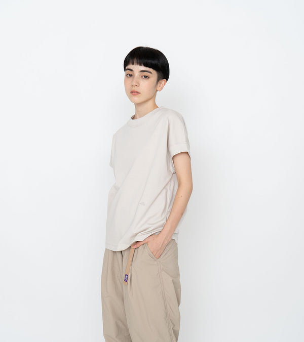 The North Face Purple Label Cropped Sleeve Tee women
