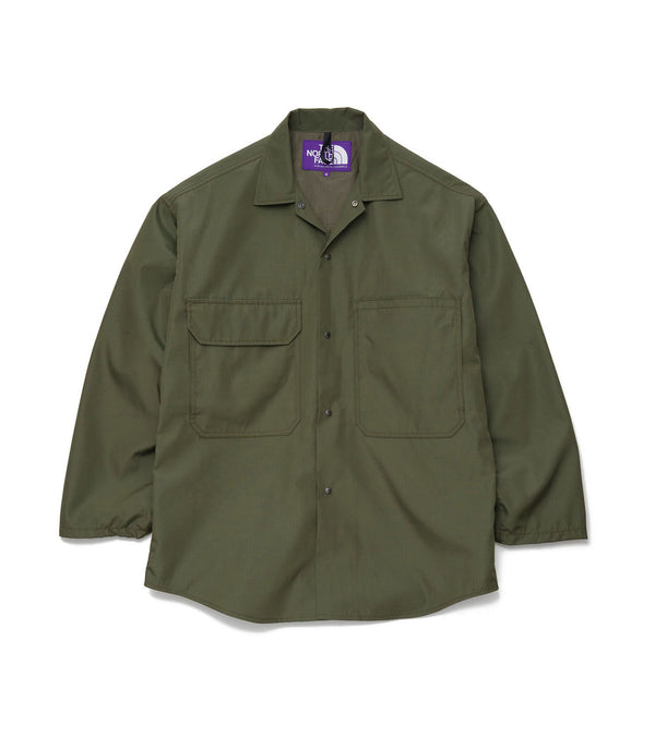 The North Face Purple Label Polyester Wool Ripstop Trail Shirt