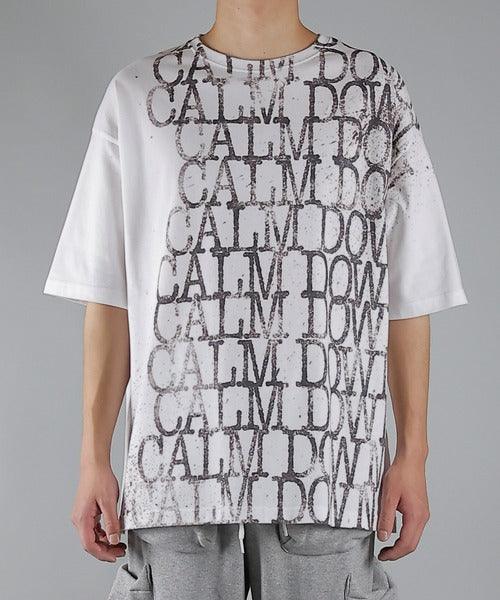 Number Nine CALM DOWN OVER T-SHIRT_S22NT007