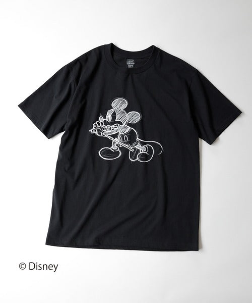 Number Nine Mickey Mouse/Drawing Nn T-Shirt