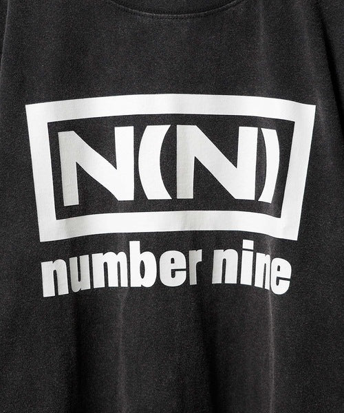 Number Nine Powder Breach 클래식 로고 티셔츠