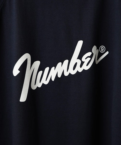Number Nine Number⑨ Wide Rib Loose T-Shirt