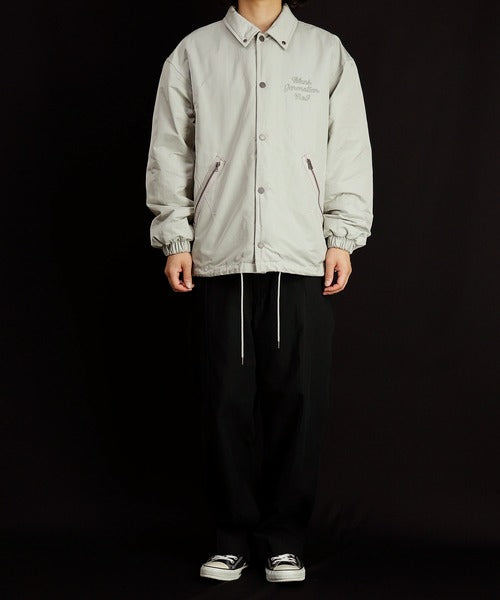 Number Nine Slight Sheen Twill Coach Jacket