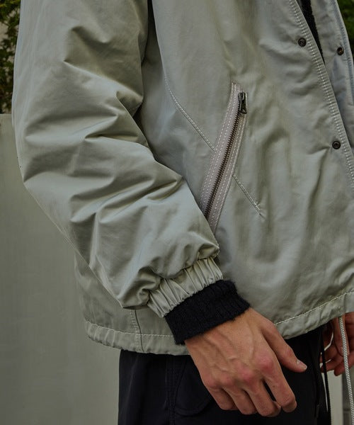 Number Nine Slight Sheen Twill Coach Jacket