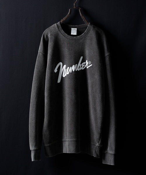 Number Nine Powder Breach Classic Logo Sweatshirt