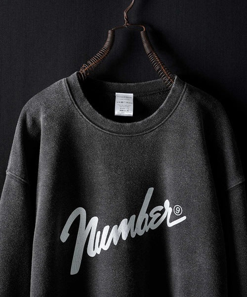 Number Nine Powder Breach Classic Logo Sweatshirt