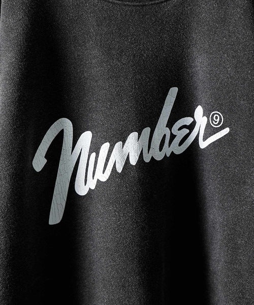 Number Nine Powder Breach Classic Logo Sweatshirt
