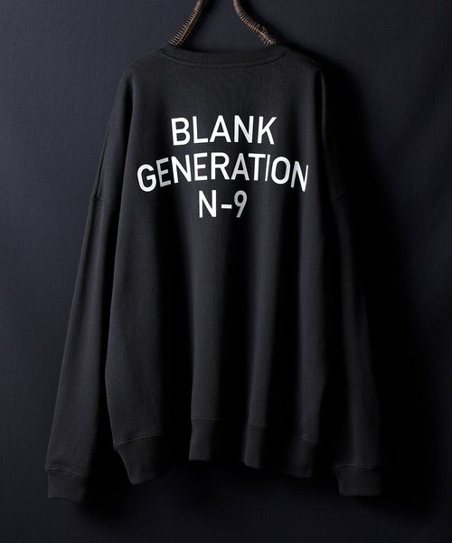 Number Nine Blank Generation Over Sweatshirt