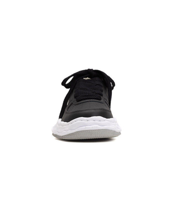 Maison MIHARA YASUHIRO WAYNE OG Sole Leather Low-top Sneaker black