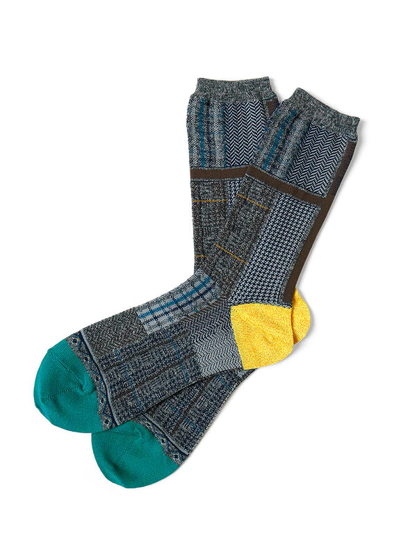 Kapital 144 tweed cloth Navajo socks