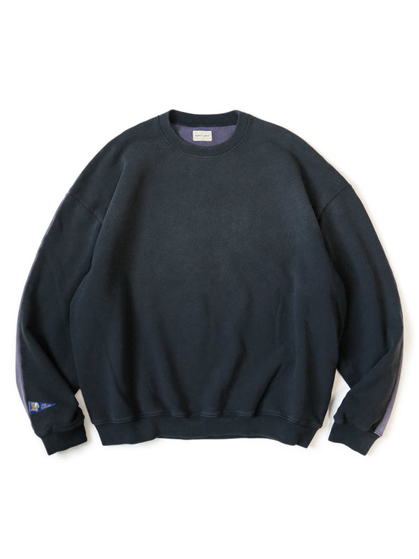Kapital Reverse Fleece 2TONE BIG Sweatshirt (BONEpt) sweater