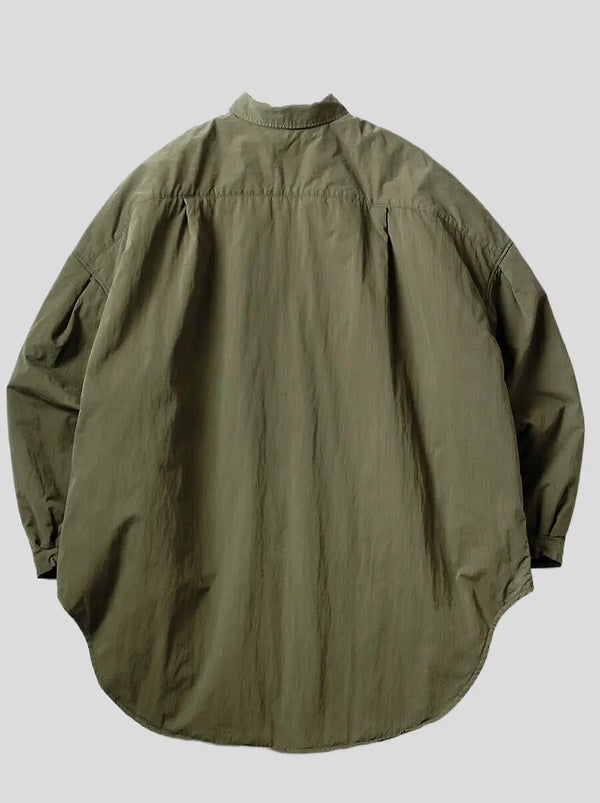 캐피탈 립스톱 슬래피 셔츠 코트 재킷 
