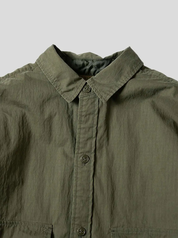 캐피탈 립스톱 슬래피 셔츠 코트 재킷 