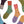 Load image into Gallery viewer, Kapital 56 asymmetric Van Gogh heather socks
