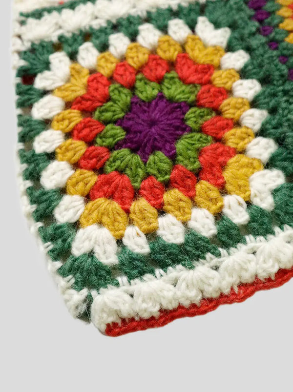 Kapital hand-knit crochet neck warmer