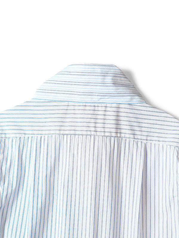 Kapital Cotton Stripe Bow Tie Pub Shirt