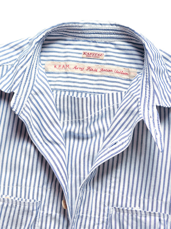 Kapital OX Stripe Anorak Shirt (long sleeve)
