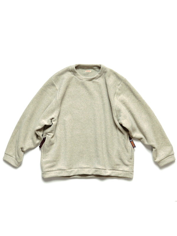 Kapital Reverse Fleece Big Crew Sweatshirt sweater